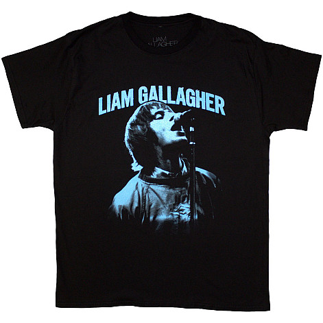 Oasis t-shirt, Liam Gallagher Maine Road Live Black, men´s
