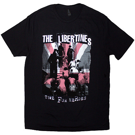 The Libertines t-shirt, Time For Heroes Flag Black, men´s