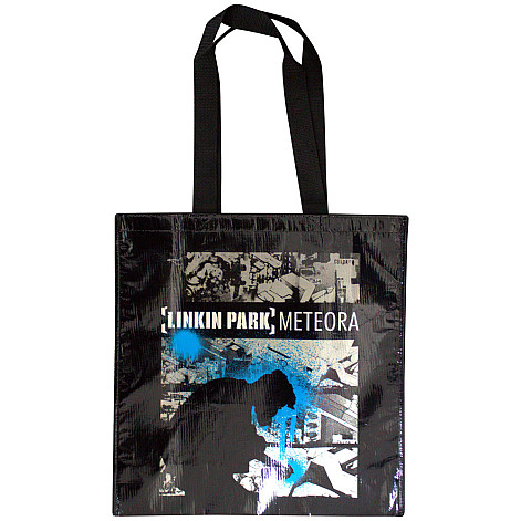 Linkin Park sopping bag Eco PES 40x38x15 cm/120g, Meteora Black