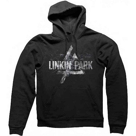 Linkin Park mikina, Smoke Logo Black, men´s