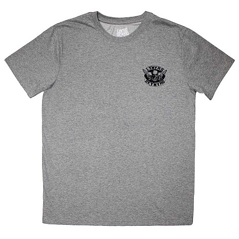 Lynyrd Skynyrd t-shirt, Mini Biker Patch Logo Mono Grey, men´s