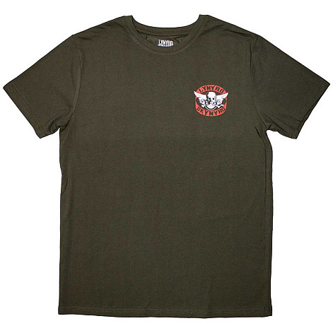 Lynyrd Skynyrd t-shirt, Mini Biker Patch Logo Green, men´s