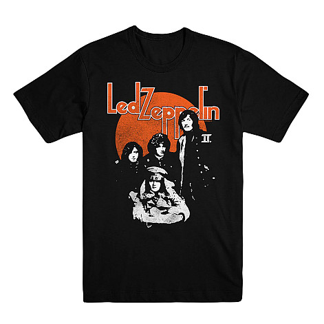 Led Zeppelin t-shirt, Orange Circle, men´s