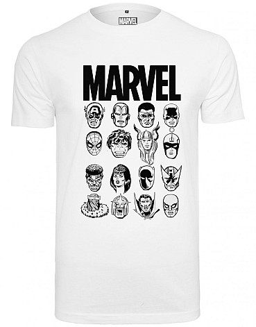 Marvel Comics t-shirt, Marvel Crew White, men´s