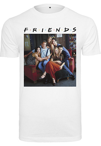 Friends t-shirt, Group Photo White, men´s