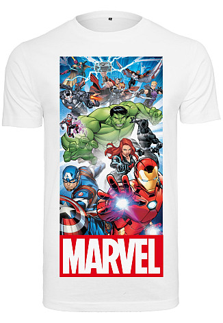 Marvel Comics t-shirt, Avengers Allstars Team White, men´s