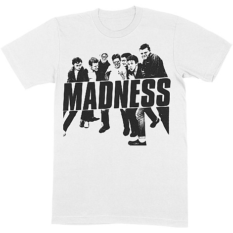 Madness t-shirt, Vintage Photo White, men´s