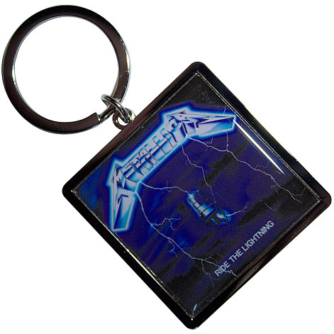 Metallica keychain 44 mm, Ride The Lightning Zinc