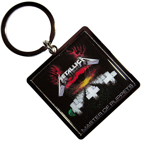 Metallica keychain 44 mm, Master Of Puppets Zinc
