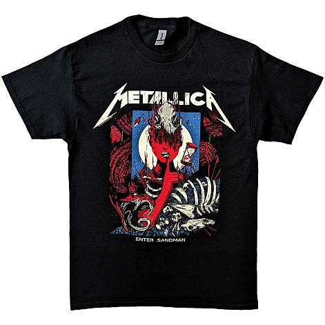 Metallica t-shirt, Enter Sandman Poster Black, men´s