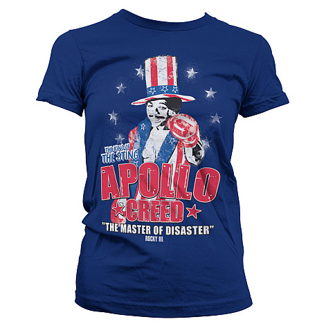 Rocky t-shirt, Apollo Creed Girly, ladies