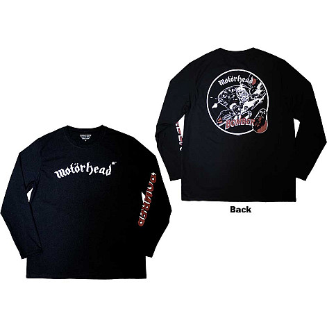 Motorhead t-shirt long rukáv, Bomber BP Black, men´s