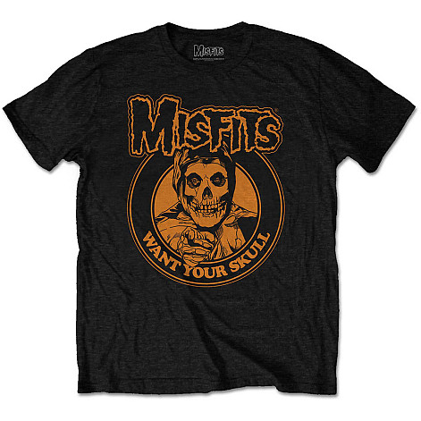 Misfits t-shirt, Want Your Skull Black, men´s
