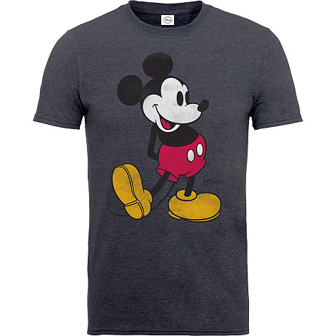 Mickey Mouse t-shirt, Mickey Mouse Vintage Grey, men´s
