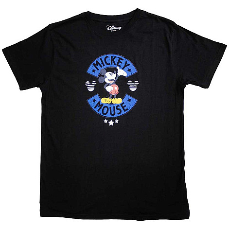 Mickey Mouse t-shirt, Mickey Mouse Stars Black, men´s