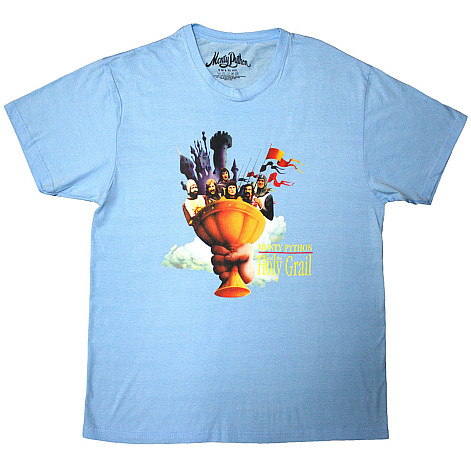 Monty Python t-shirt, Holy Grail Cloud Light Blue, men´s
