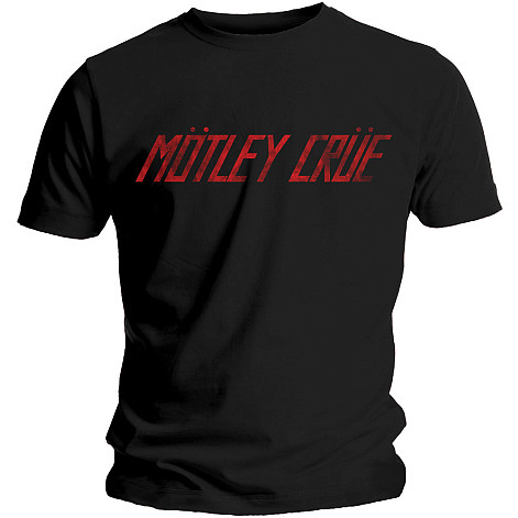 Motley Crue t-shirt, Distressed Logo, men´s