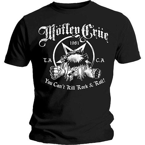 Motley Crue t-shirt, You Can´t Kill Rock&Roll, men´s