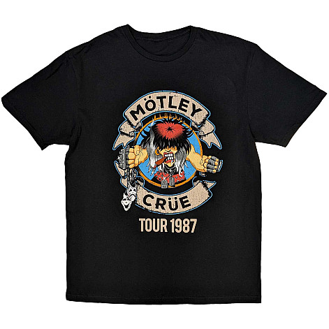 Motley Crue t-shirt, Girls Girls Girls Tour '87 Black, men´s