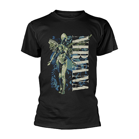Nirvana t-shirt, Vertical Logo Black, men´s