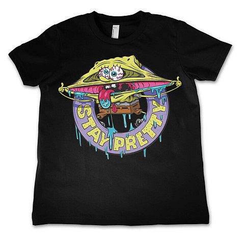 SpongeBob Squarepants t-shirt, Stay Pretty Black Kids, kids