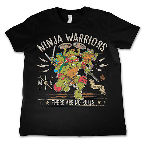 Želvy Ninja t-shirt, No Rules, kids