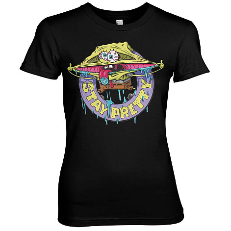 SpongeBob Squarepants t-shirt, Stay Pretty Black, ladies