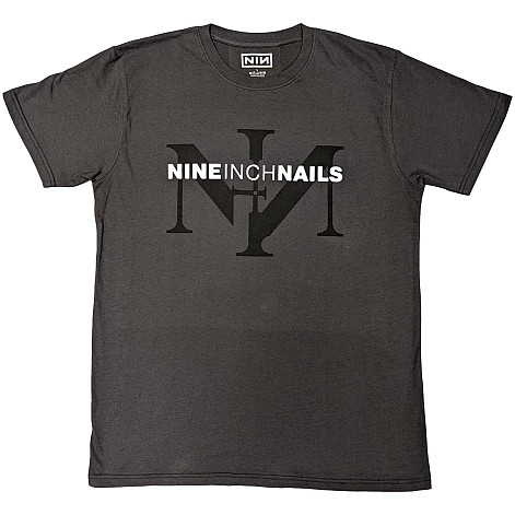 Nine Inch Nails t-shirt, Icon & Logo Charcoal Grey, men´s