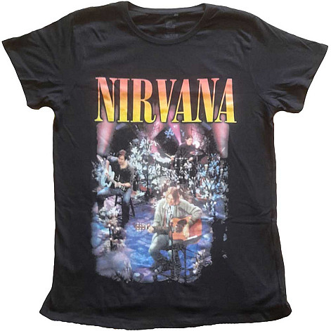 Nirvana t-shirt, Unplugged Photo Black, ladies