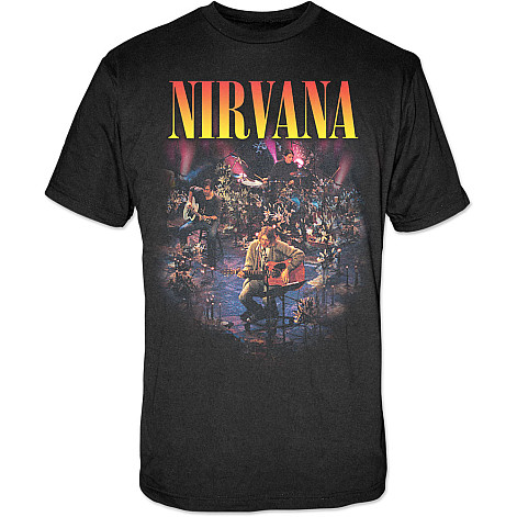 Nirvana t-shirt, Unplugged Photo Black, men´s