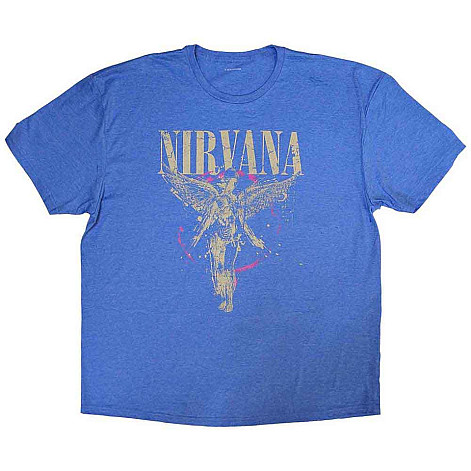 Nirvana t-shirt, In Utero Light Blue, men´s