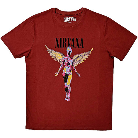 Nirvana t-shirt, In Utero Red, men´s