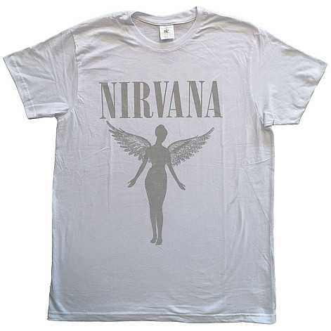 Nirvana t-shirt, In Utero Tour BP White, men´s