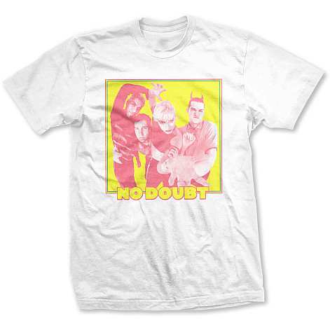 No Doubt t-shirt, Yellow Photo White, men´s