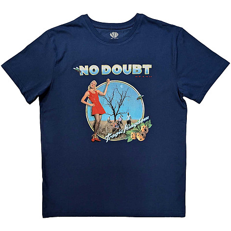No Doubt t-shirt, Tragic Kingdom Denim Blue, men´s