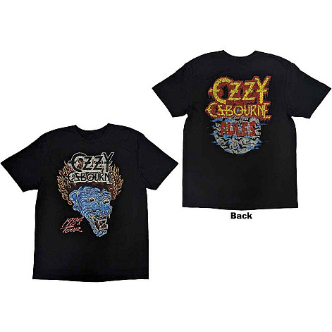 Ozzy Osbourne t-shirt, Bark At The Moon Tour '84 BP Black, men´s
