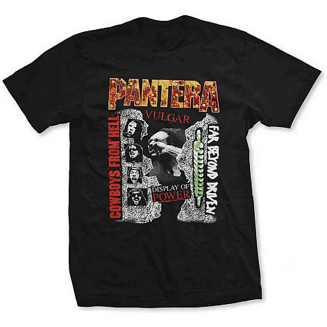 Pantera t-shirt, 3 Albums Black, men´s