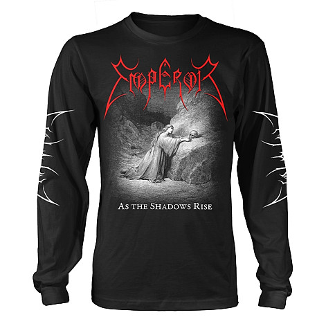 Emperor t-shirt long rukáv, As The Shadows Rise BP Black, men´s