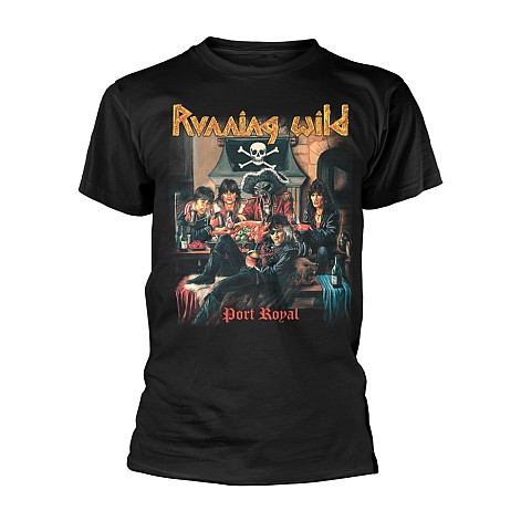Running Wild t-shirt, Port Royal Black, men´s