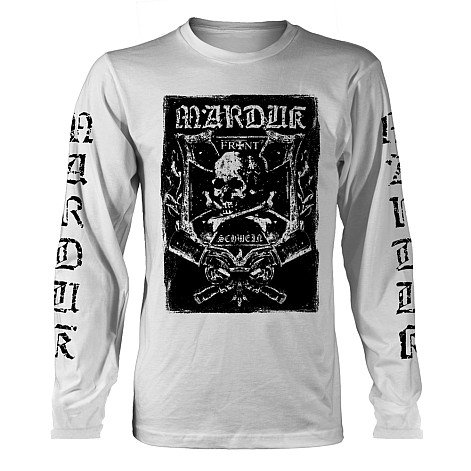 Marduk t-shirt long rukáv, Frontschwein BP White, men´s