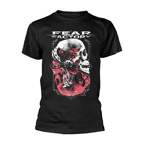 Fear Factory t-shirt, Genexus Skull Poster Black, men´s