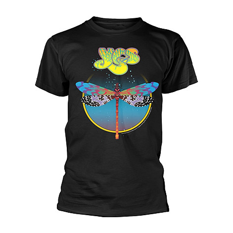 YES t-shirt, Dragonfly Black, men´s