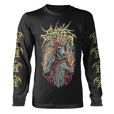 Cattle Decapitation t-shirt long rukáv, Reaper Ramirez BP Black, men´s