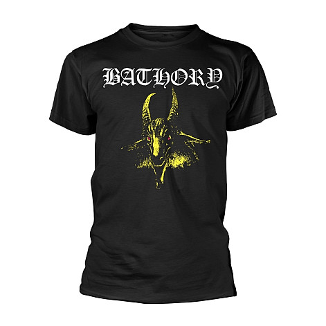 Bathory t-shirt, Goat (Yellow) BP Black, men´s