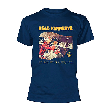 Dead Kennedys t-shirt, In God We Trust Navy, men´s