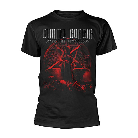 Dimmu Borgir t-shirt, Death Cult Pentagram (Red) BP Black, men´s