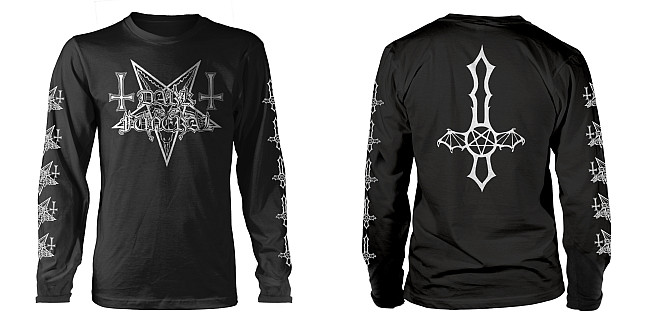 Dark Funeral t-shirt long rukáv, Logo BP Black, men´s