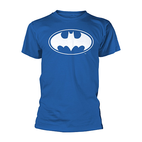 Batman t-shirt, White Logo Blue, men´s