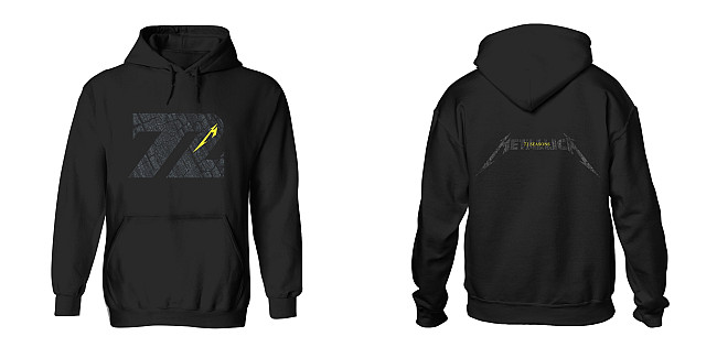 Metallica mikina, Charred 72 BP Black, men´s