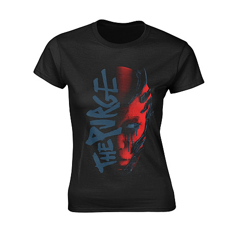 Within Temptation t-shirt, Purge Outline Red Face BP Black, ladies